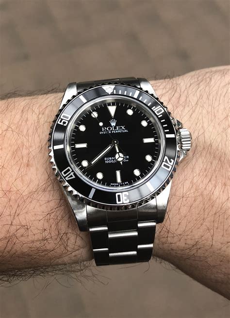 model number of rolex without date|2024 Rolex submariner no date.